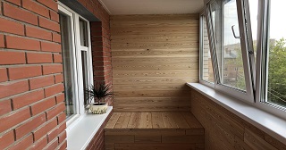 Отделка, остекление, утепление балконов в Усть-Илимске от 209 руб. м/2.