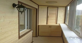 Отделка балкона под ключ Усть-Илимск, цена от 5845 руб.